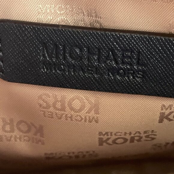 Michael Kors Abbey Blue/White Floral Mini Backpack - Picture 12 of 16